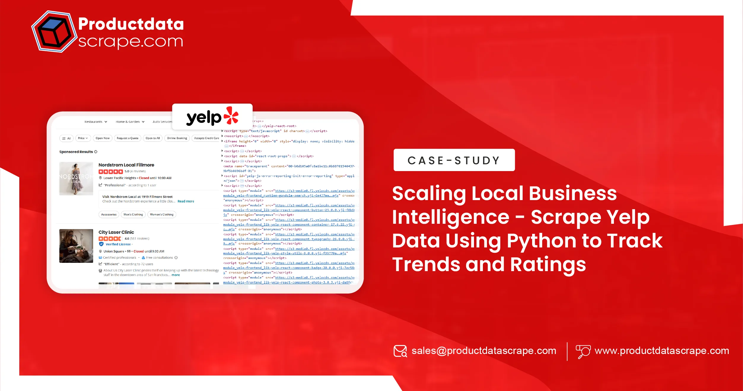 Scaling Local Business Intelligence - Scrape Yelp Data Using Python to Track Trends and Ratings